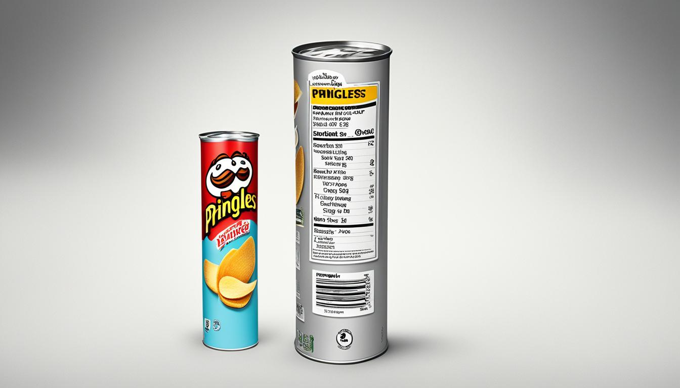 How Tall is a Pringles Can inches