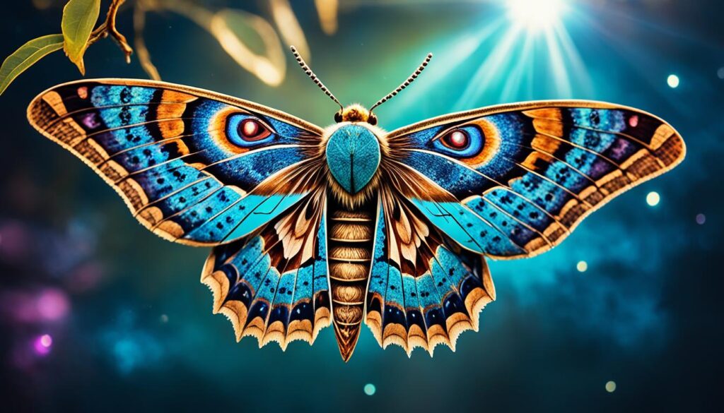 Moth totem animal