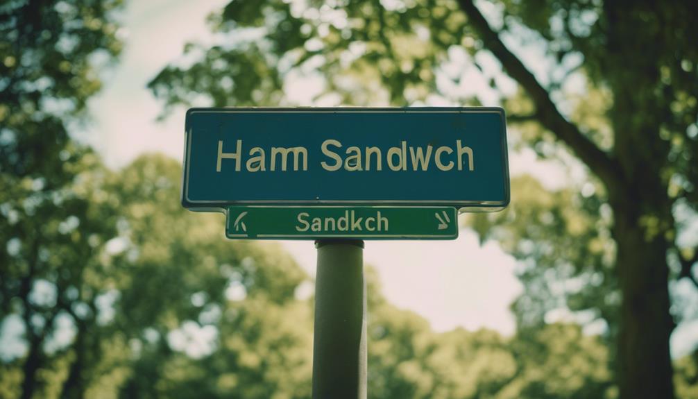 analyzing ham sandwich symbolism
