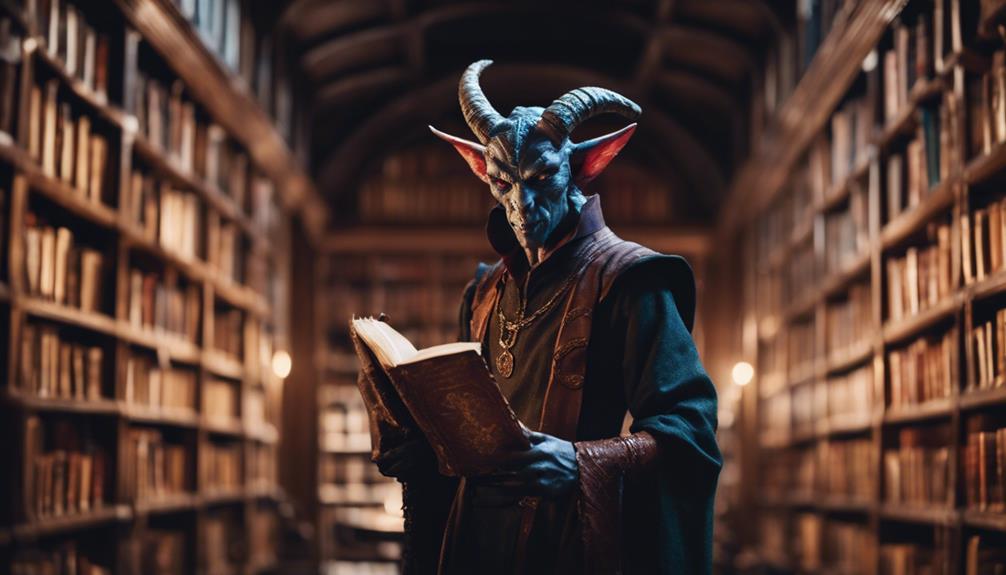 demonic scholar makes deals