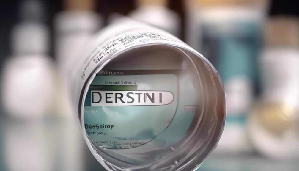 desitin contains zinc oxide