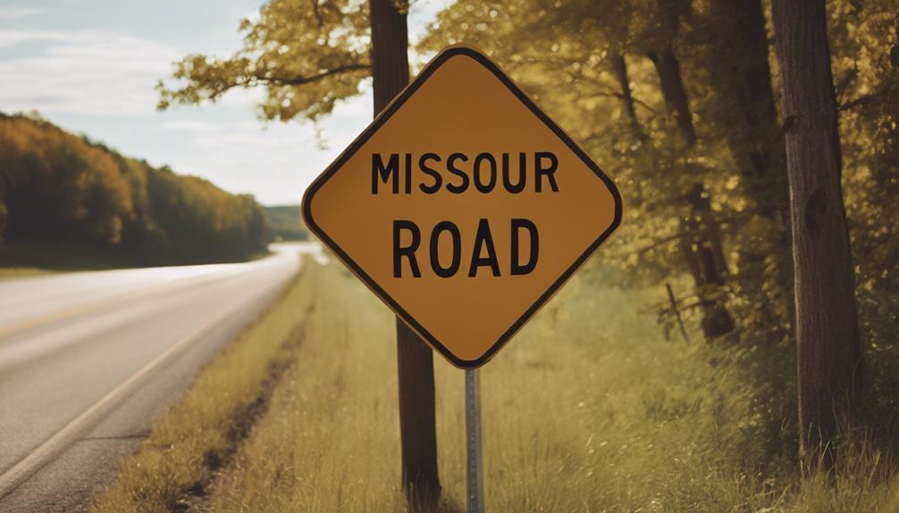 Why Do Missouri Road Signs Have Letters? - What Does Meanings