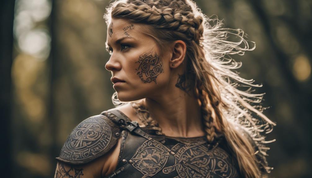 feminine norse tattoo designs