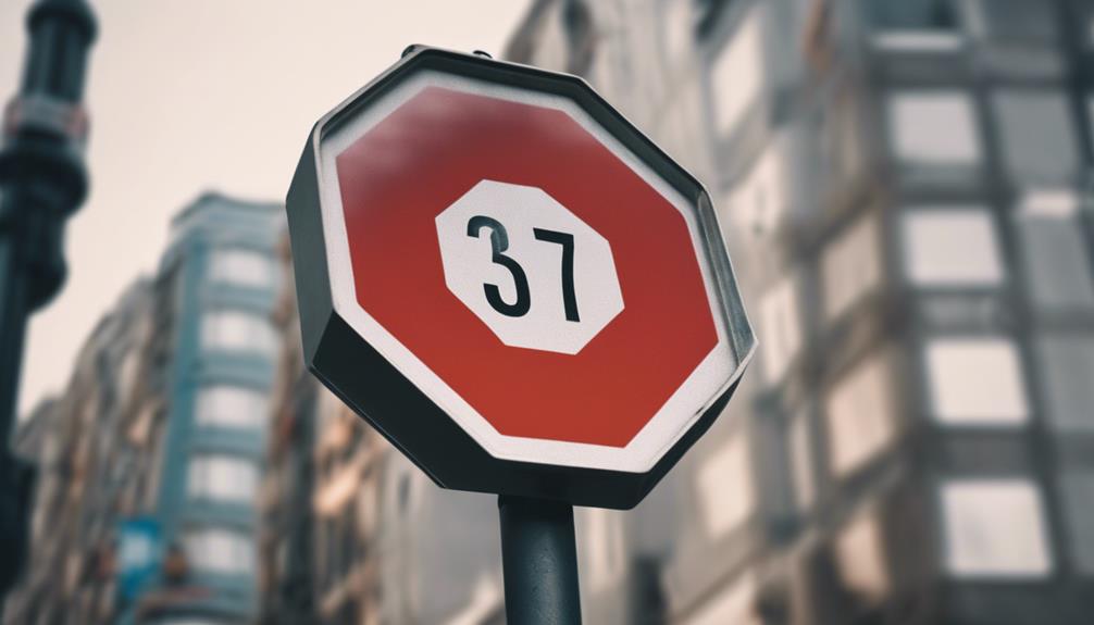 geometry of traffic signs