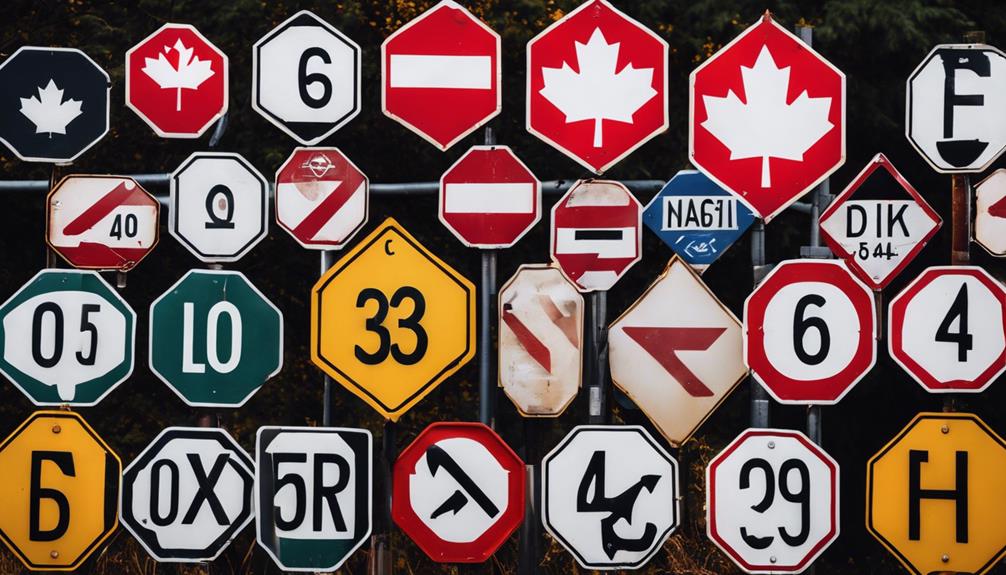 interpreting canadian road symbols