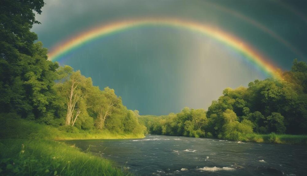 interpreting double rainbow symbolism