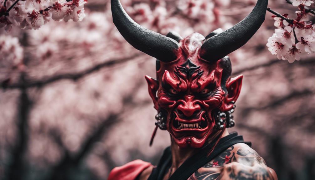 oni tattoos in japan