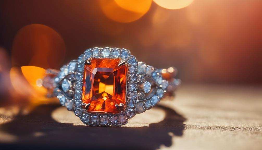 orange sapphire meanings explained