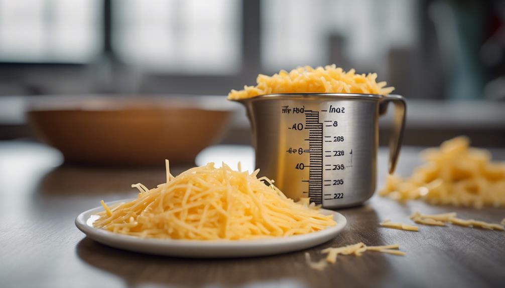 precision in cheese measurement