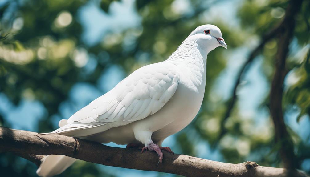 protecting white pigeon population