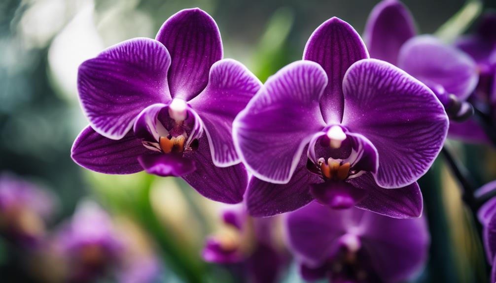 purple orchids symbolize fertility