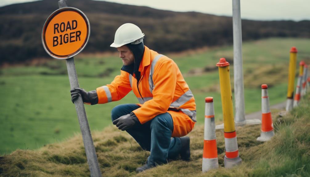 securing signs legally and firmly