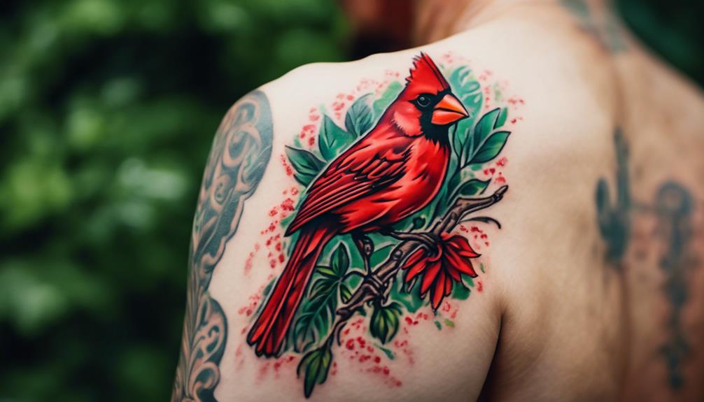 symbolism of cardinal tattoos