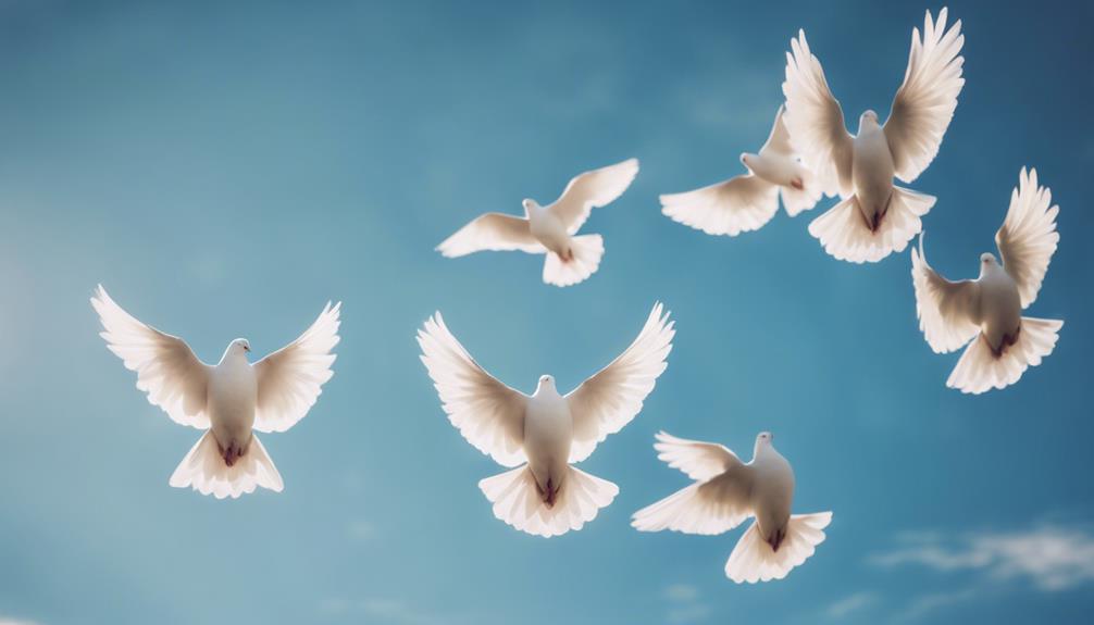 symbolism of white doves