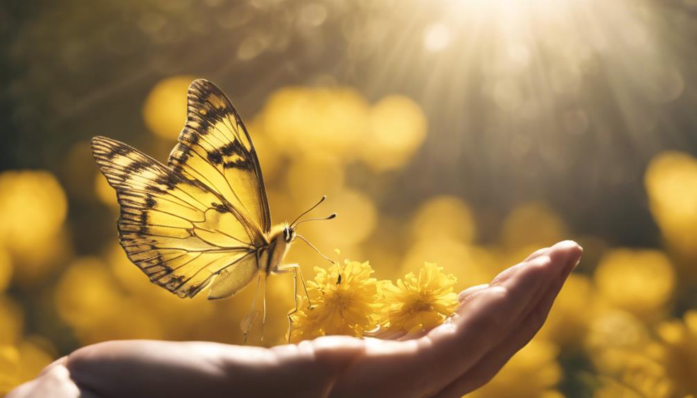 symbolism of yellow butterflies