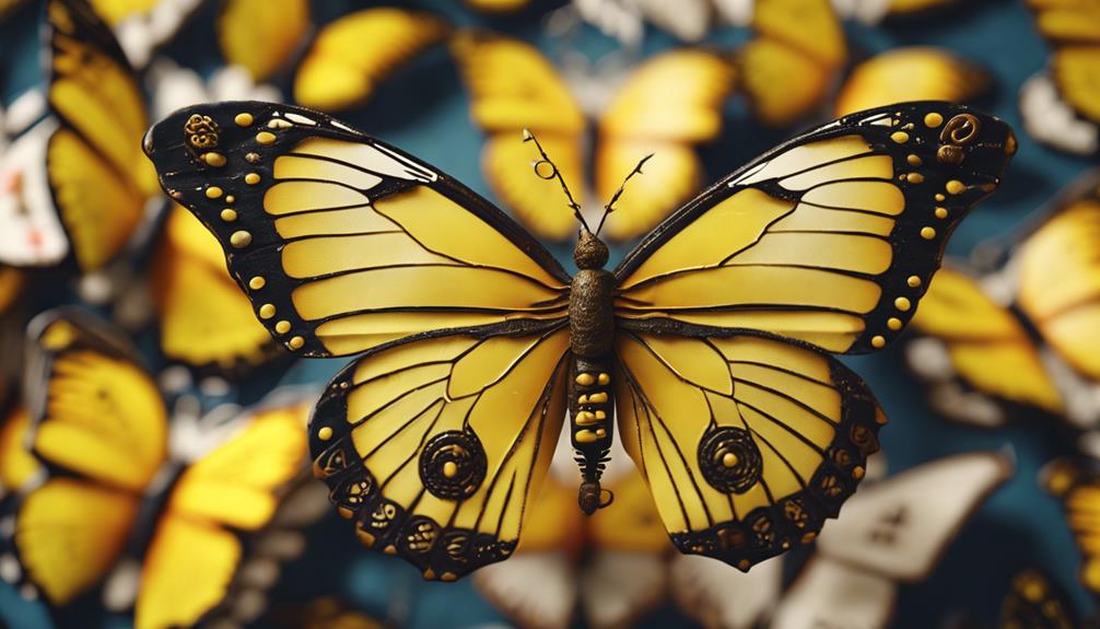 symbolism of yellow butterflies