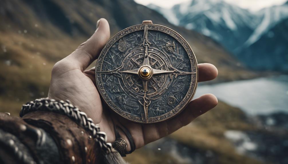 viking navigation tool depicted