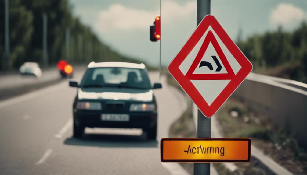 warning drivers about dangers