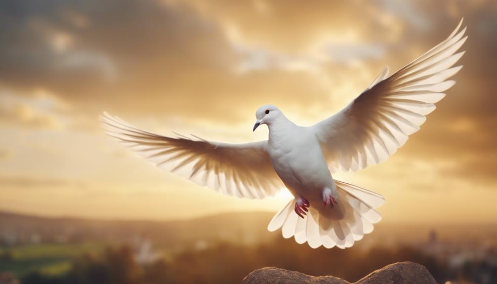 white dove christian symbolism