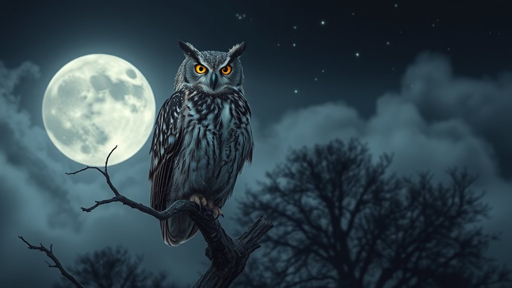 silent nocturnal predator symbolism