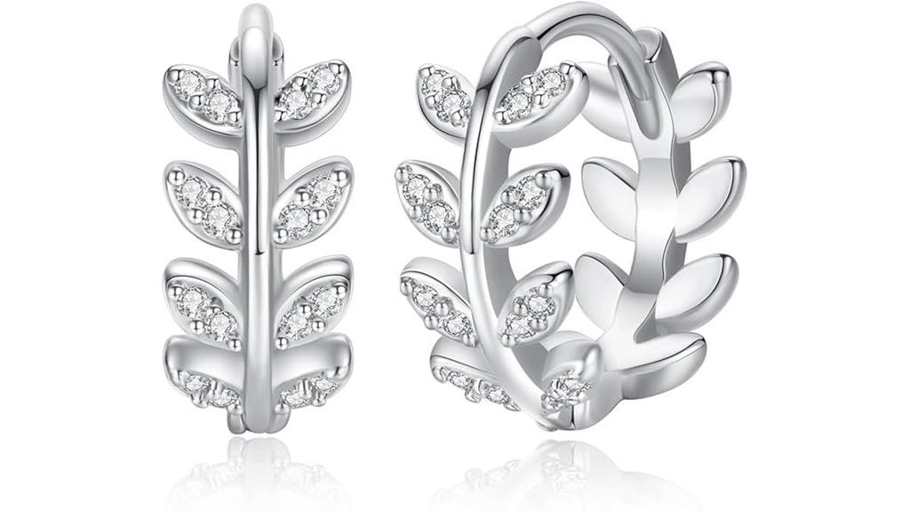 14k gold hoop earrings
