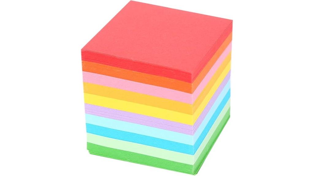 520 sheets 10 colors