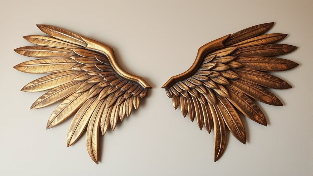 angel wings wall art