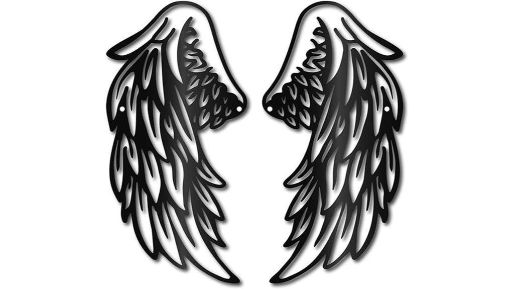 angel wings wall art
