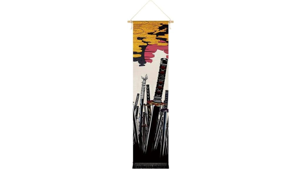anime sword wall art