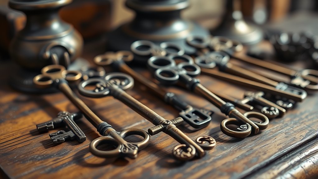 antique key home decor