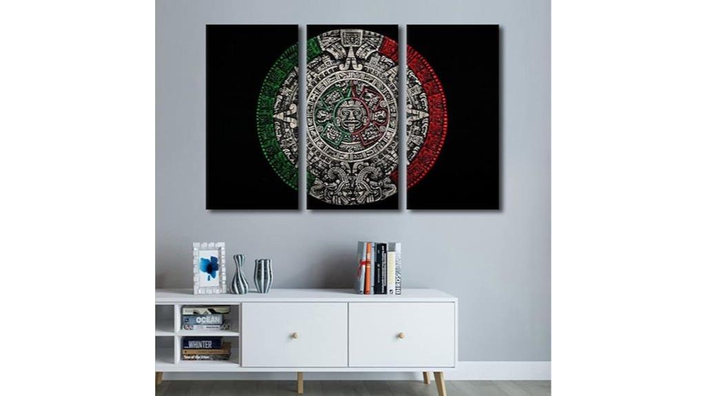 aztec culture canvas art