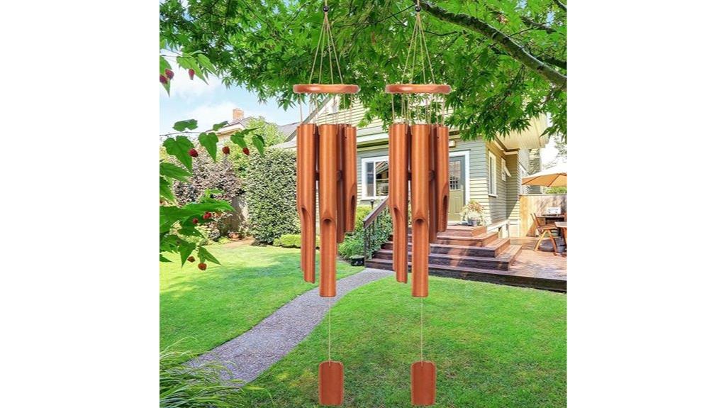 bamboo wind chimes set