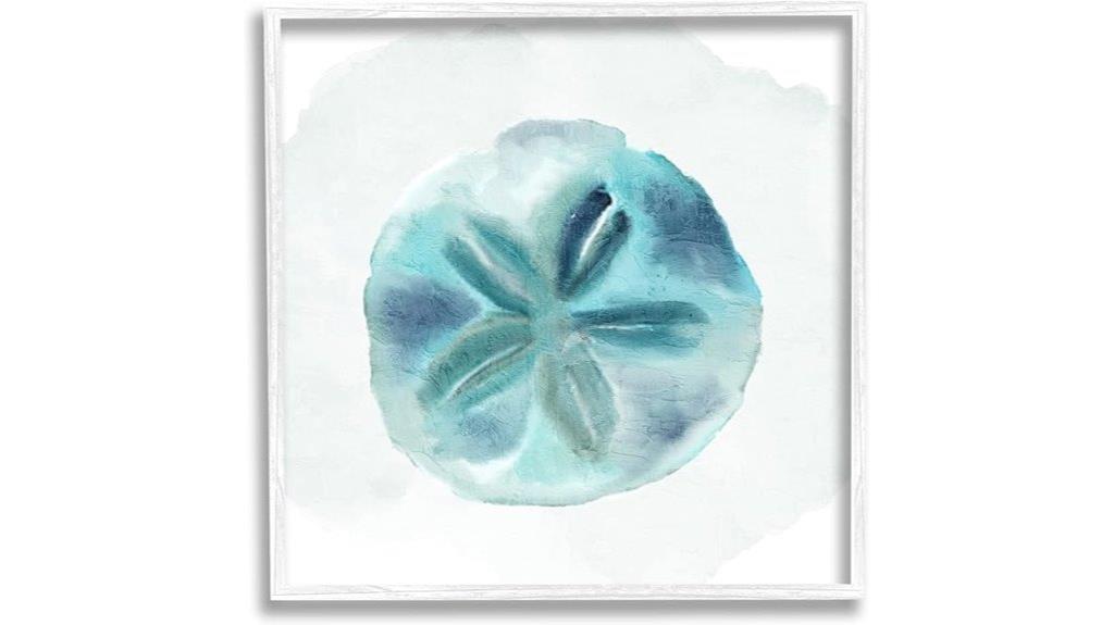 beach sand dollar wall art