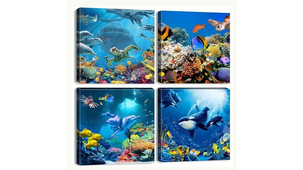 beach sea animal art