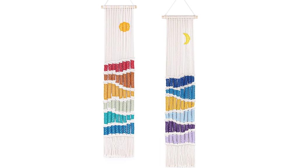 boho macrame wall decor