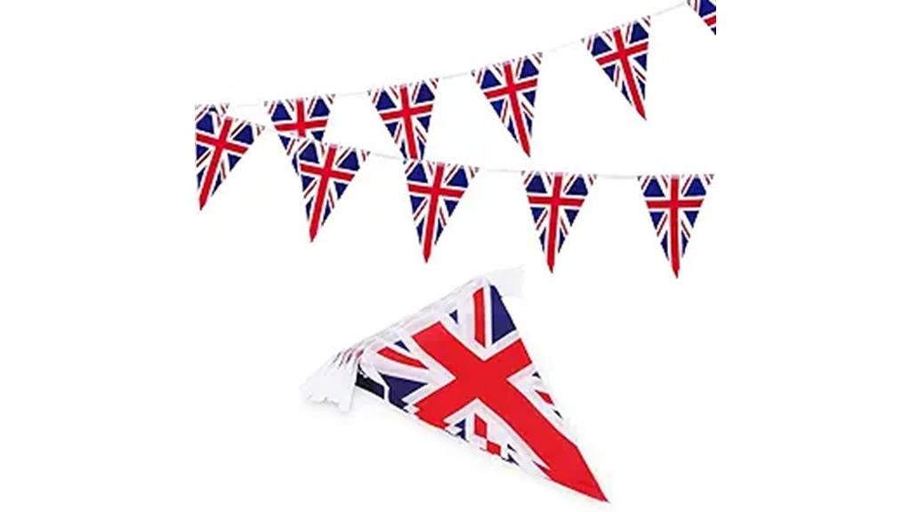 british flag party banner