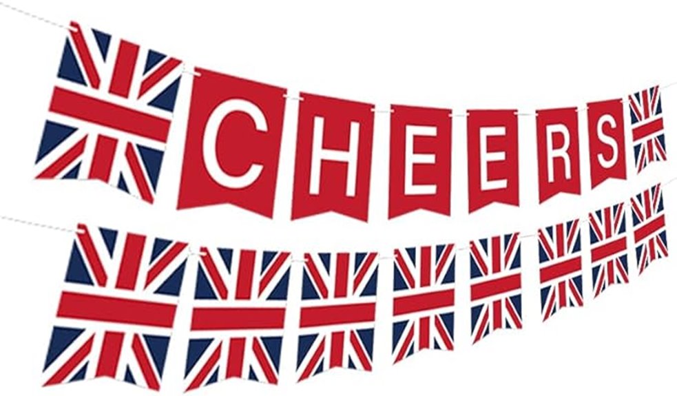 british flag party banner