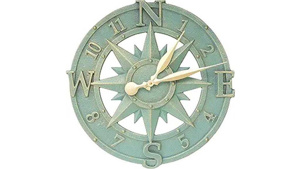 bronze verdi compass rose