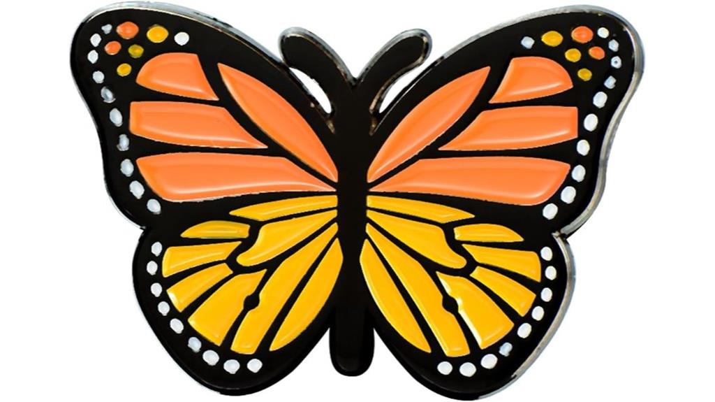 butterfly enamel lapel pins