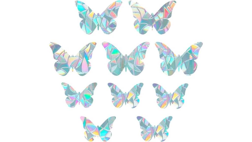 butterfly window clings