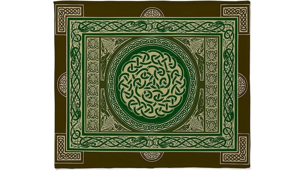 celtic knot blanket