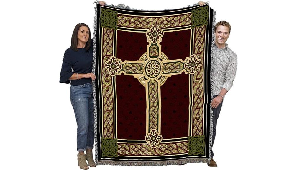 celtic knot blanket design