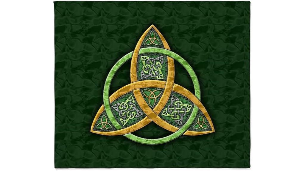 celtic knot throw blanket