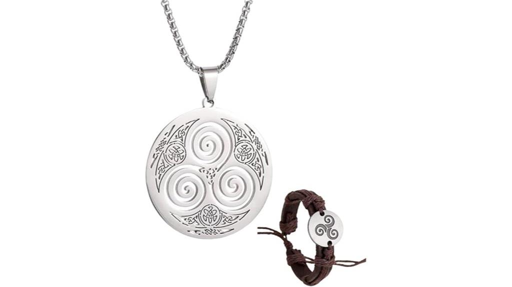 celtic stainless steel pendant