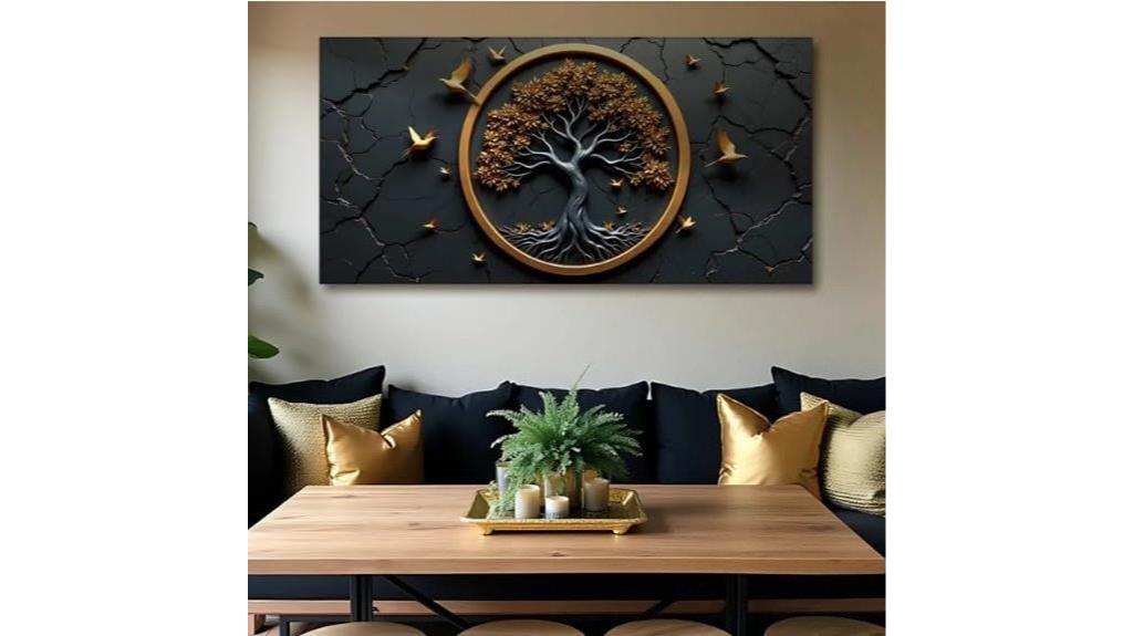 celtic tree wall art