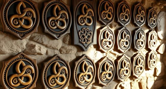 celtic triskele wall decor