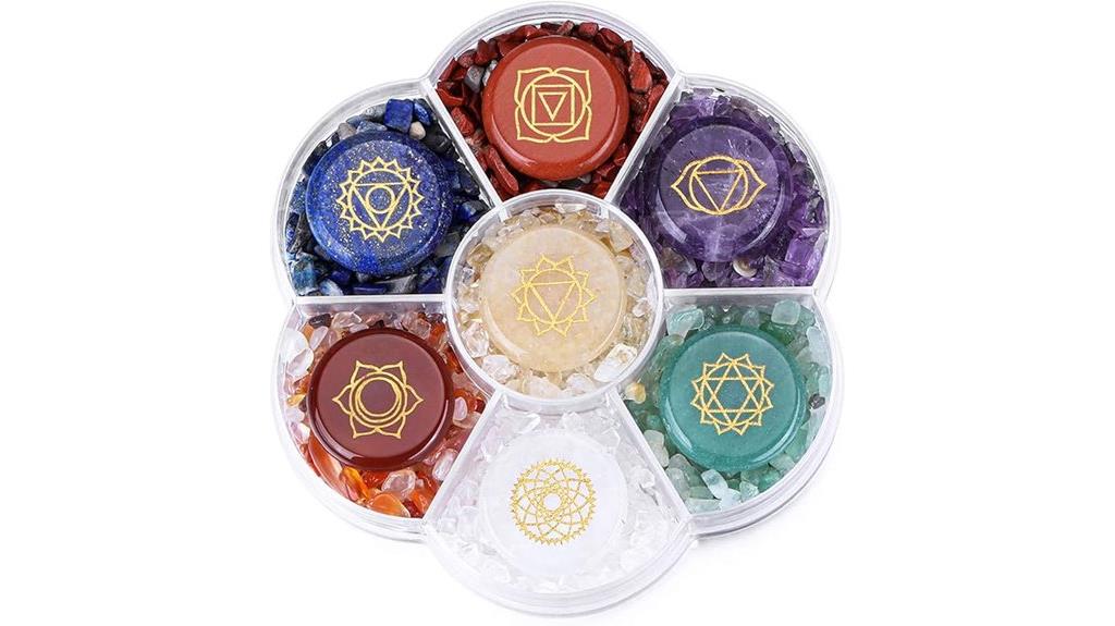 chakra crystal healing kit