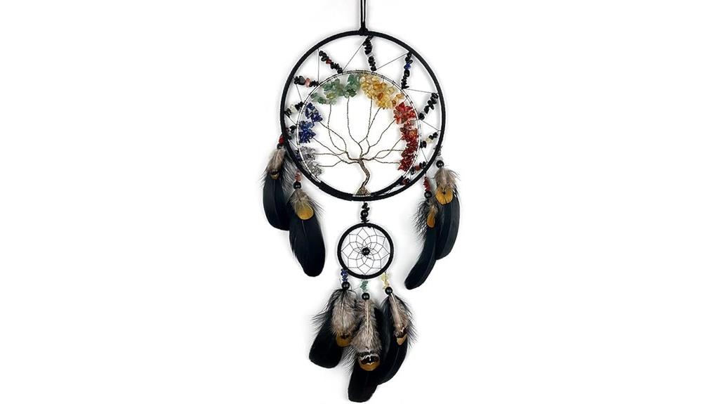 chakras tree dream catcher