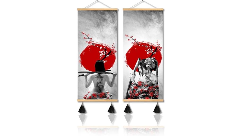 cherry blossom wall art