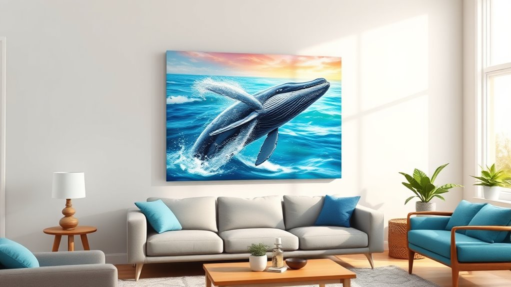 choosing perfect whale art